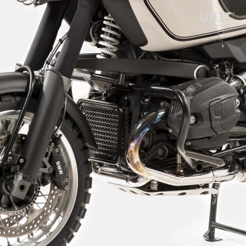 带格栅的散热器保护管