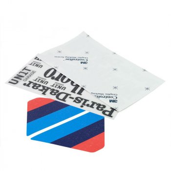 PARIS DAKAR赛车贴纸