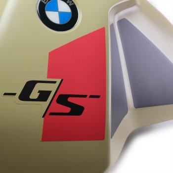 BMW R12 G/S Dakar（文石色）超大油箱贴纸