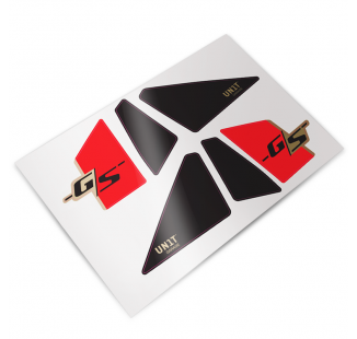 PARIS DAKAR赛车贴纸