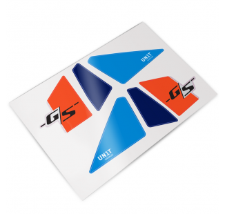 PARIS DAKAR赛车贴纸