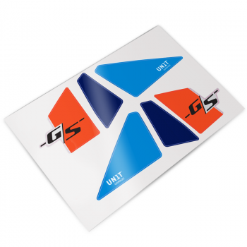 PARIS DAKAR赛车贴纸