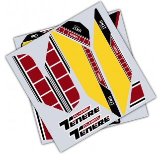 雅马哈 Ténéré 700 Classic Icon 蓝色贴纸