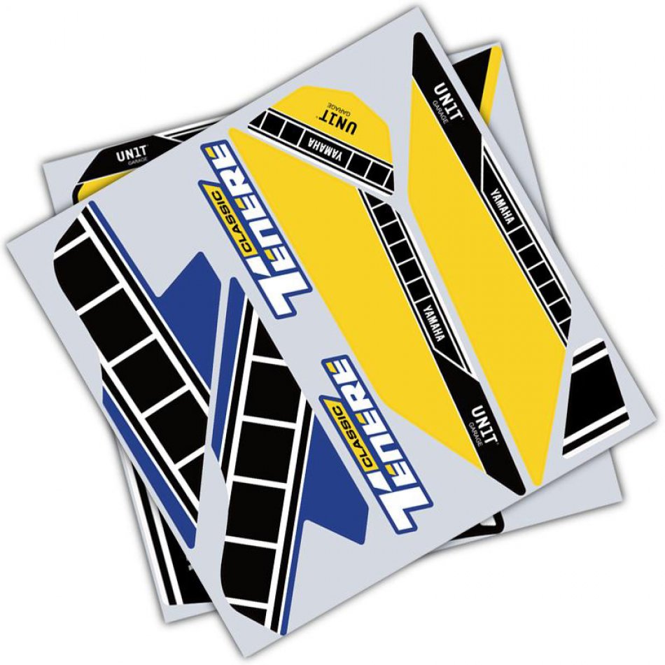 雅马哈 Ténéré 700 Classic Icon 蓝色贴纸