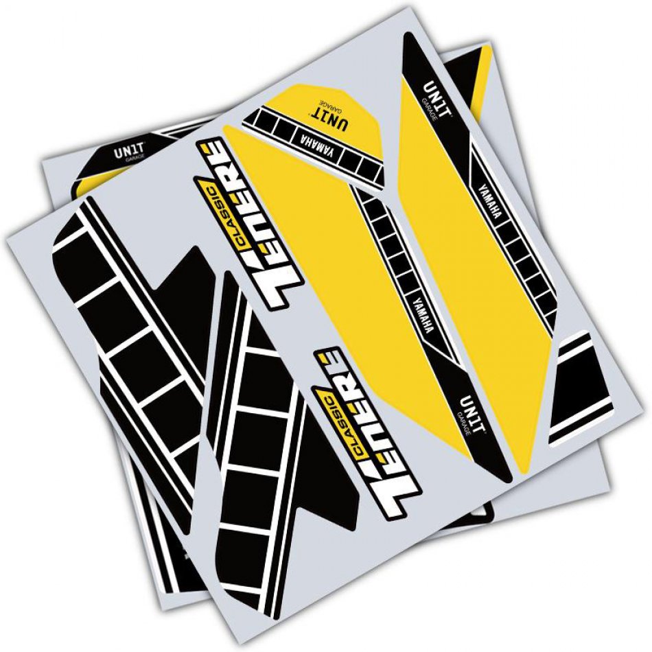 雅马哈 Ténéré 700 经典黑色贴纸