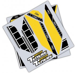 雅马哈 Ténéré 700 经典黑色贴纸