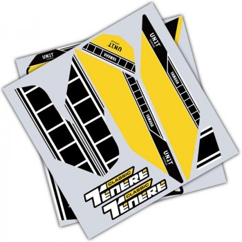 雅马哈 Ténéré 700 经典黑色贴纸