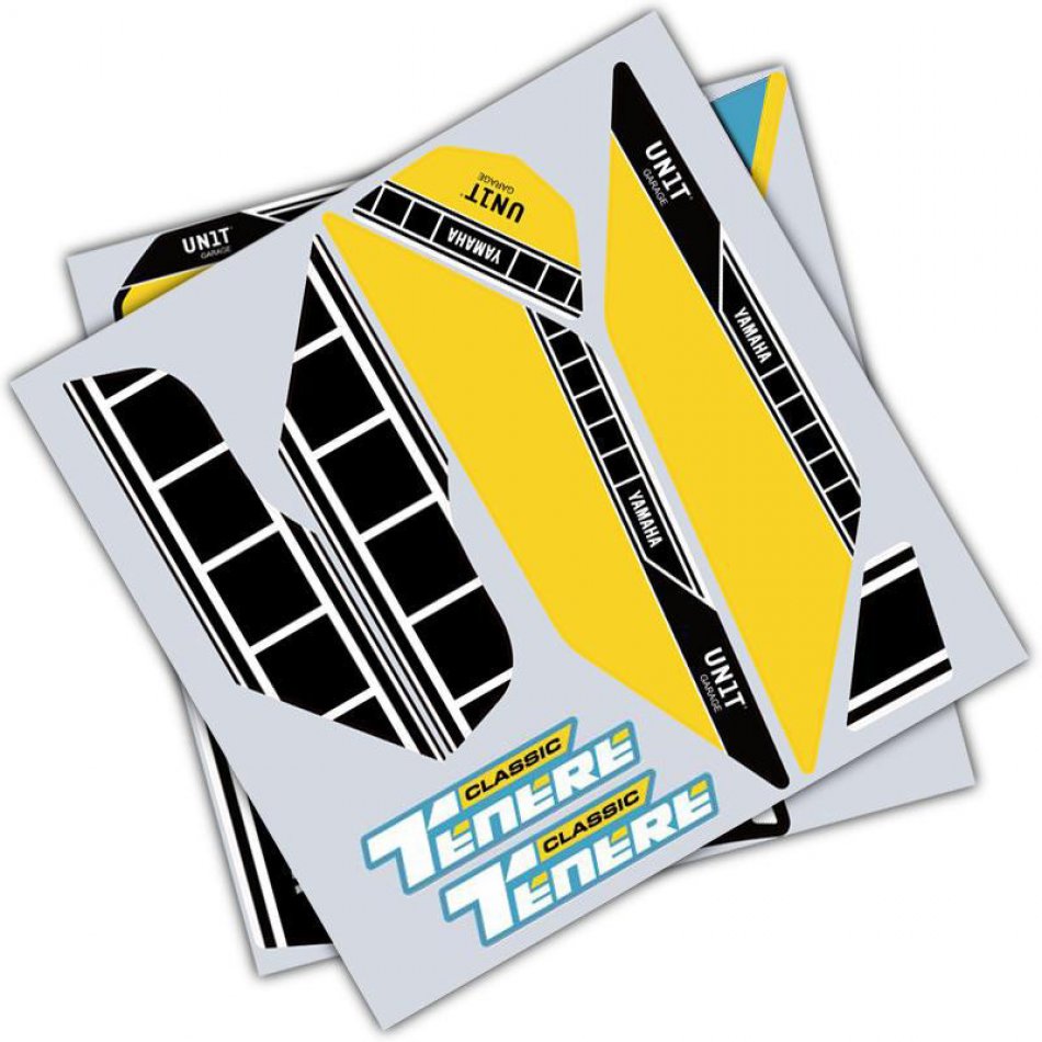 雅马哈 Ténéré 700 经典天蓝色贴纸