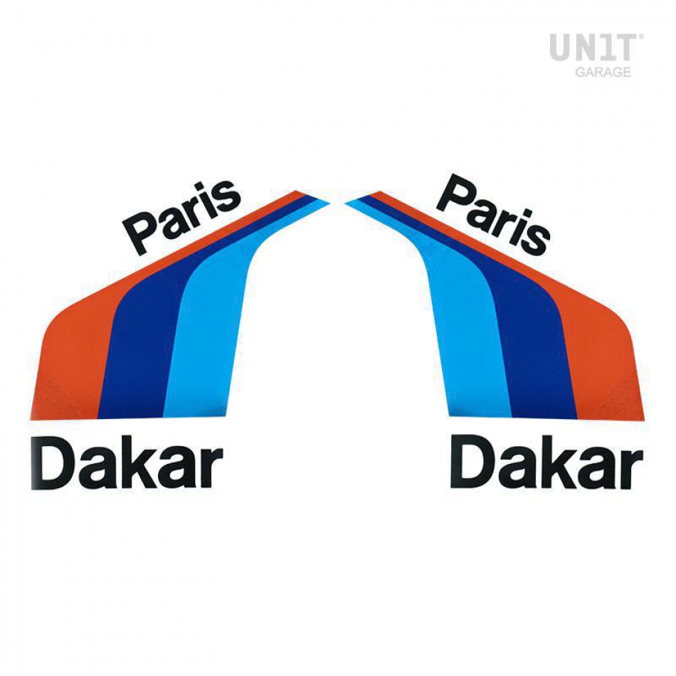 PARIS DAKAR赛车贴纸