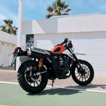 Ohlins BLACKLINE 减震器。本田CL