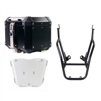 Atlas 铝制顶箱 36L + 后行李架（带乘客把手）宝马 F900GS