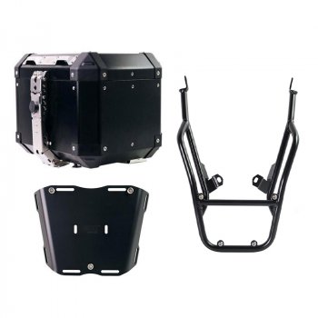 Atlas 铝制顶箱 36L + 后行李架（带乘客把手）宝马 F900GS