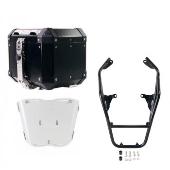 Atlas 铝制顶箱 36L + 后行李架（带乘客把手）BMW R12 G/S