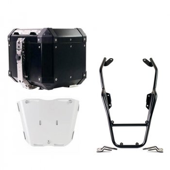 36L 铝制 Atlas 顶箱 + BMW R12 NineT 后行李架带乘客把手