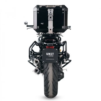 36L 铝制 Atlas 顶箱 + BMW R12 NineT 后行李架带乘客把手