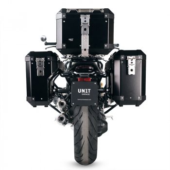 36L 铝制 Atlas 顶箱 + BMW R12 NineT 后行李架带乘客把手