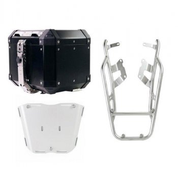 36L 铝制 Atlas 顶箱 + 带乘客把手的 NineT 后行李架