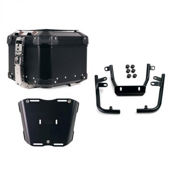 Atlas 44L 通用铝合金尾箱 + 用于 Atlas 顶壳的泛美板，带支撑