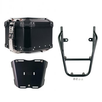 Atlas 44L 通用铝合金尾箱 + 带乘客把手的 BMW CE 02 行李架