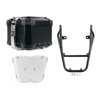 Atlas 44L 通用铝合金尾箱 + 带乘客把手的 BMW CE 02 行李架