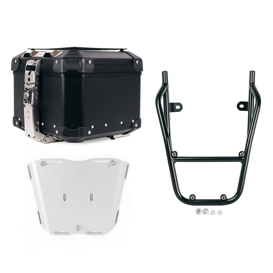 Atlas 44L 通用铝合金尾箱 + 带乘客把手的 BMW CE 02 行李架