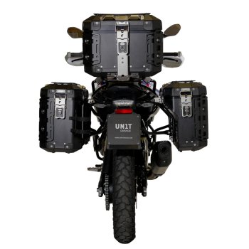 Atlas 44L 通用铝合金尾箱 + 带乘客把手的行李架 BMW F450GS