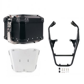 Atlas 44L 通用铝合金尾箱 + 带乘客把手的行李架 BMW R12 G/S