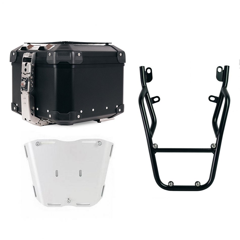 Atlas 44L 通用铝合金尾箱 + 带乘客把手的后行李架 Ducati Scrambler（2023 年起）