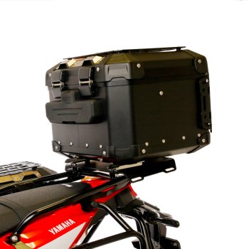 Atlas 44L 通用铝合金尾箱 + 雅马哈 Ténéré 700 后货架带乘客扶手