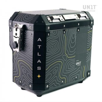 消声器侧的Atlas 34L铝袋