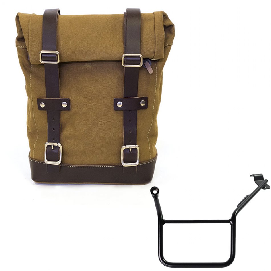 帆布袋 10L-14L + BMW F900GS 车架 左