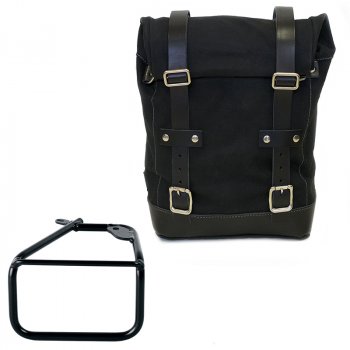 侧袋帆布10L-14L+宝马R12 NineT右车架