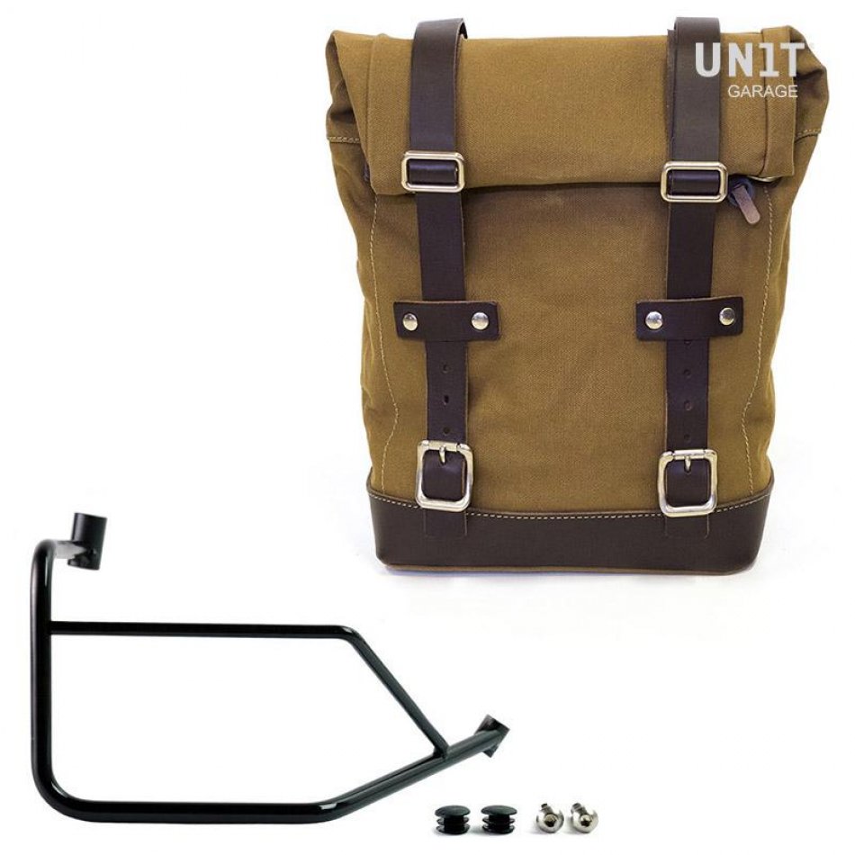 侧驮帆布 10L-14L + Ducati DesertX 右副车架