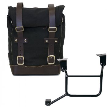 帆布袋 10L-14L + 本田 CRF1100L Africa Twin 和 Adventure Sports 车架（2024 年起）左