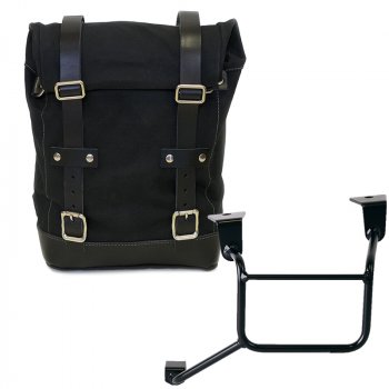 帆布袋 10L-14L + 本田 CRF1100L Africa Twin 和 Adventure Sports 车架（2024 年起）左