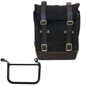 侧袋帆布10L-14L+皇家恩菲尔德游击队450右框