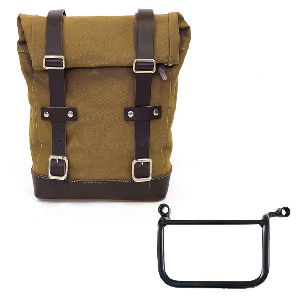 帆布袋 10L-14L + Royal Enfield Himalayan 450 车架（2024 年起）左