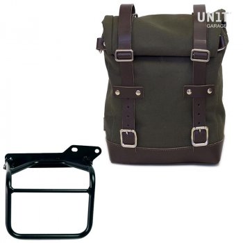 帆布袋 10L-14L + 皇家恩菲尔德喜马拉雅框架，Scram 411 右