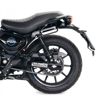 帆布袋 10L-14L + Royal Enfield Hunter 350 左车架