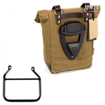 帆布袋 10L-14L + Thriumph Speed 400 & Scrambler 400 X 车架右（仅与我们的低排气代码兼容：4206Low）