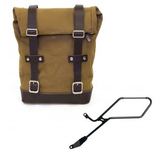 帆布袋 10L-14L + Triumph Bonneville Bobber 左车架