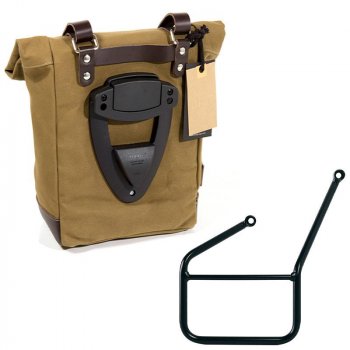 侧挂包帆布 + 左副车架 HUSQVARNA