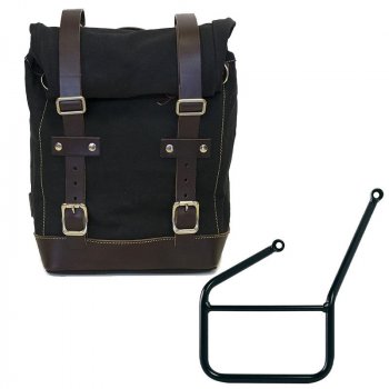 侧挂包帆布 + 左副车架 HUSQVARNA