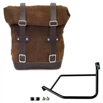 10L-14L 打蜡麂皮侧包 + 左杜卡迪 DesertX 车架