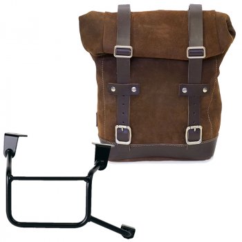 皮结皮包 10L-14L + 本田 CRF1100L Africa Twin 和 Adventure Sports 车架（2024 年起）右