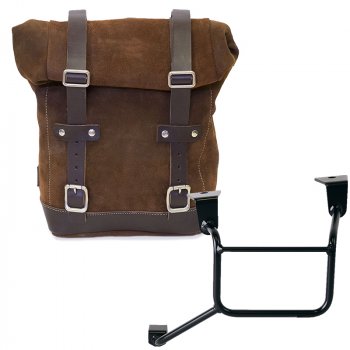 皮结皮包 10L-14L + 本田 CRF1100L Africa Twin 和 Adventure Sports 车架（2024 年起）左