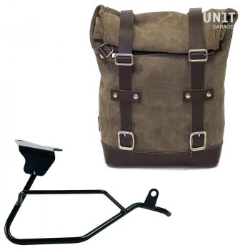 皮结皮包 10L-14L + Moto Guzzi V100 Mandello 右车架