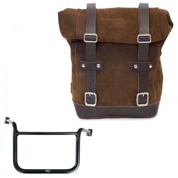 皮结皮包 10L-14L + Moto Guzzi V85 TT 车架（2024 年起）右