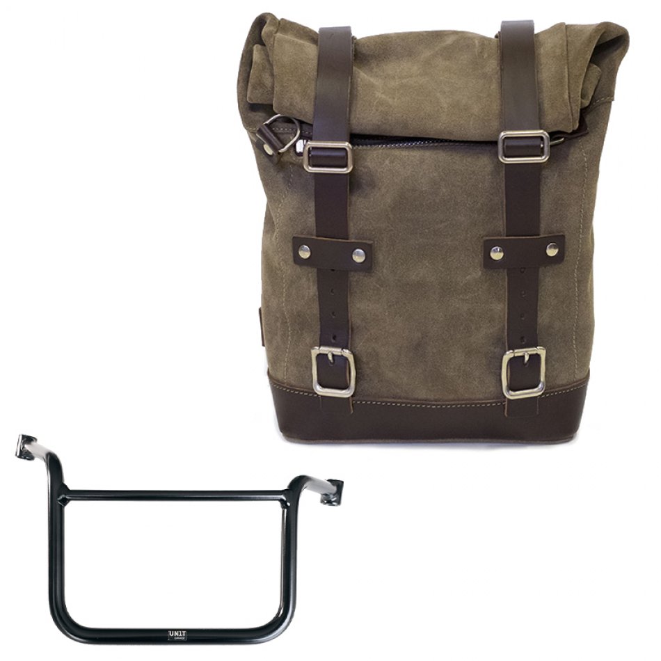 皮结皮包 10L-14L + Moto Guzzi V85 TT 车架（2024 年起）右