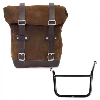 皮结皮包 10L-14L + Moto Guzzi V85 TT 车架（2024 年起）左